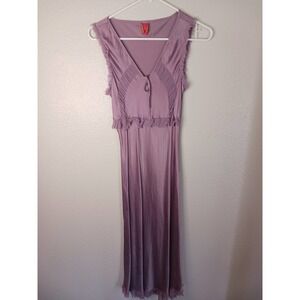 Anna Silk Dress Small